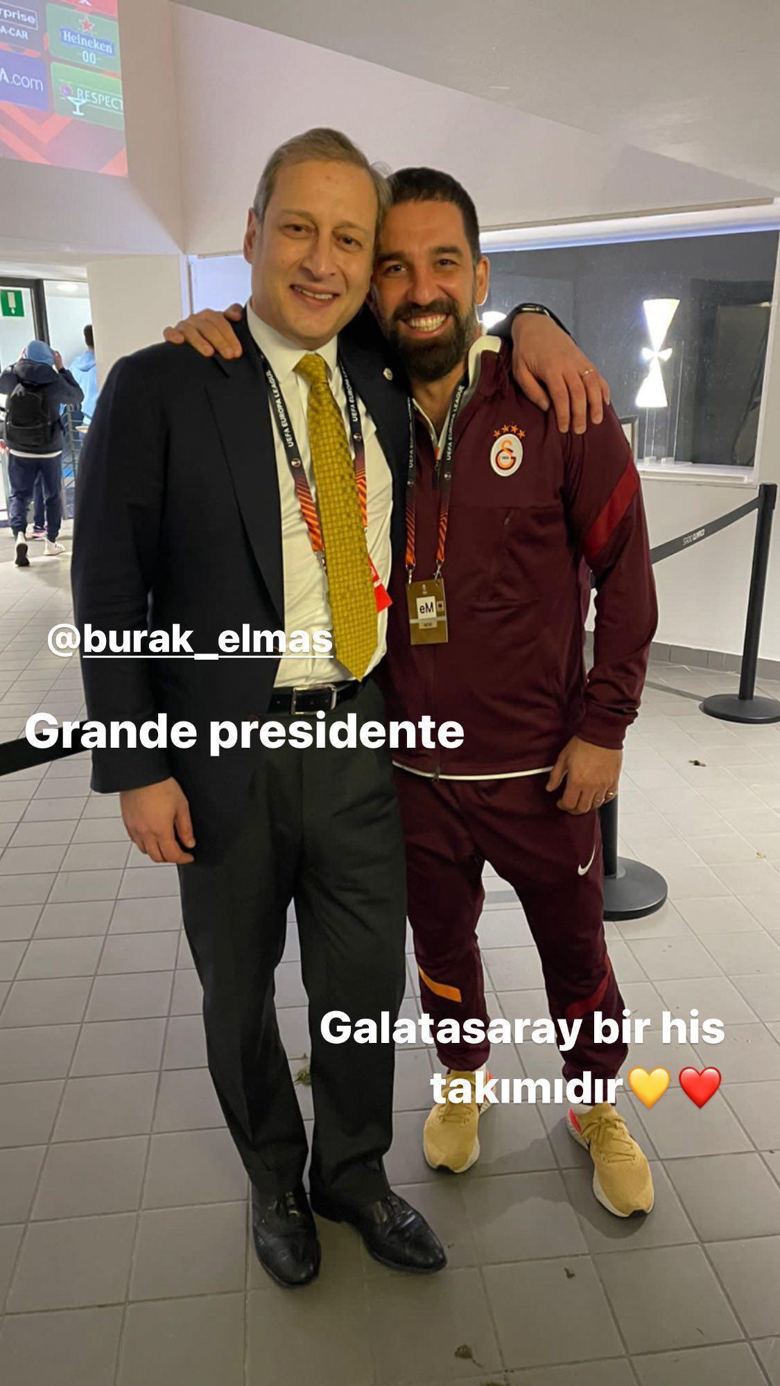 Galatasarayda Arda Turandan flaş paylaşım: Romayı kim fethetti