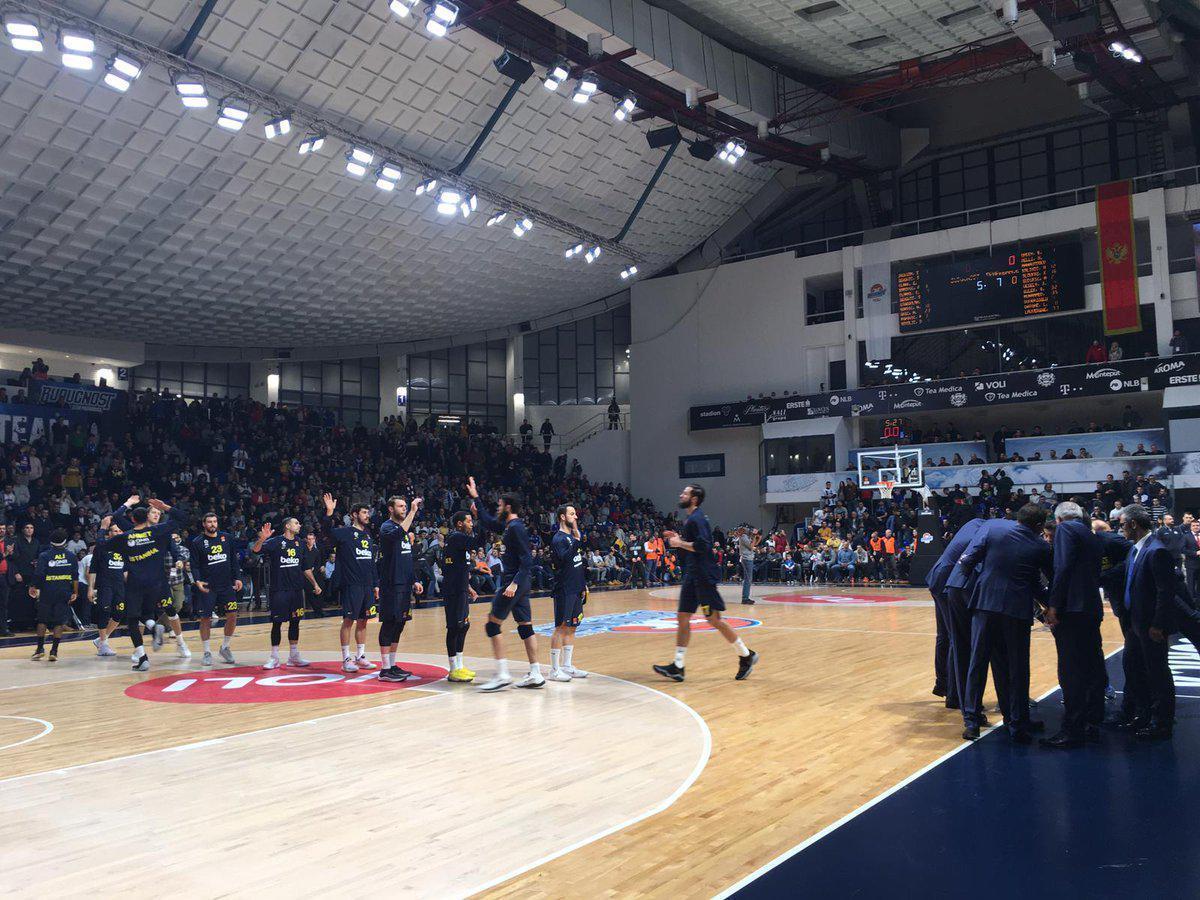 (ÖZET) Buducnost - Fenerbahçe Beko maç sonucu: 65-89