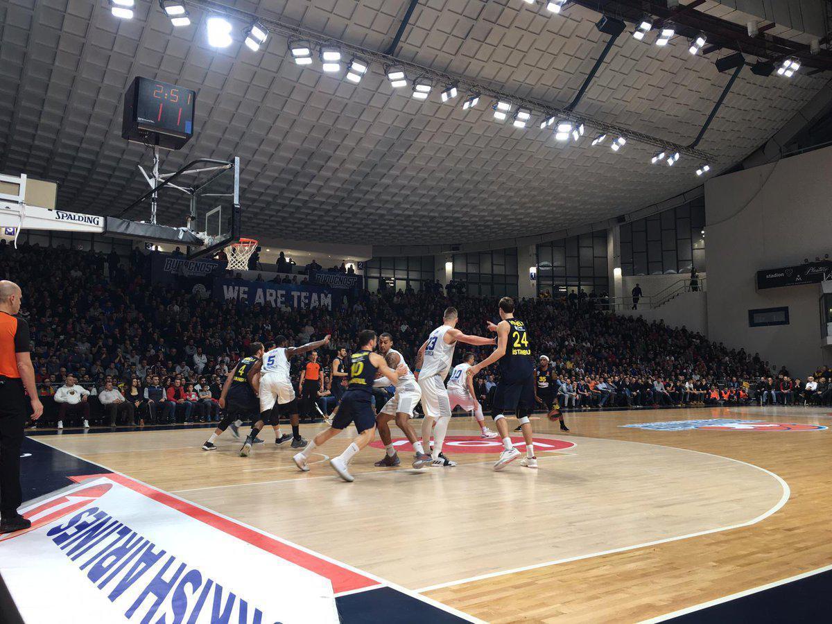 (ÖZET) Buducnost - Fenerbahçe Beko maç sonucu: 65-89