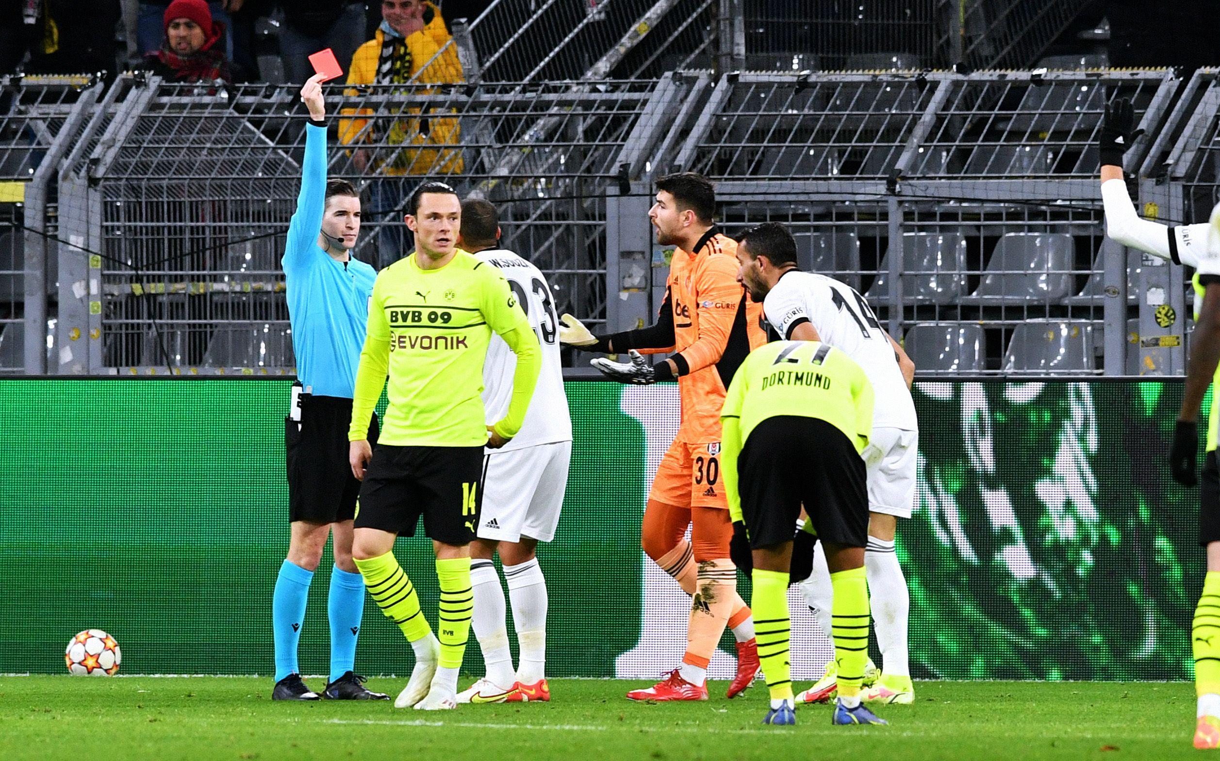 Borussia Dortmund - Beşiktaş maç sonucu: 5-0