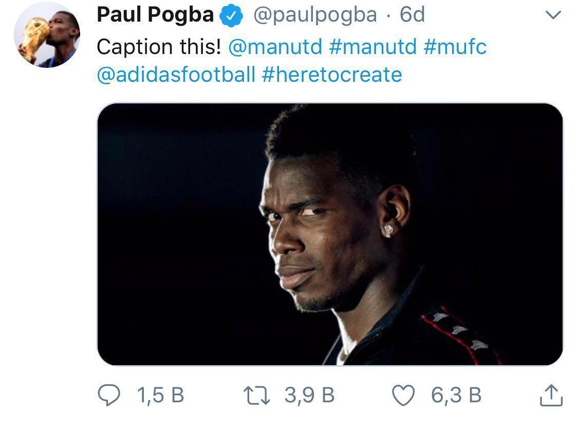 Mourinho kovuldu Pogba tweet attı