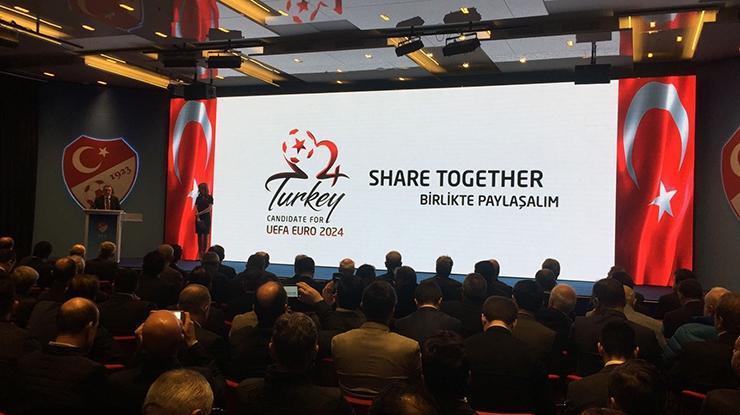 İşte Türkiyenin aday olduğu EURO 2024 için logosu ve sloganı