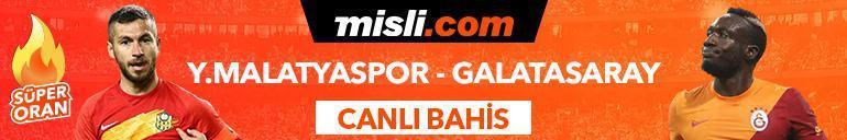 Yeni Malatyaspor - Galatasaray maçı iddaa oranları Heyecan misli.comda
