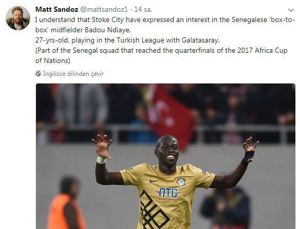 İngiliz kulübü Ndiaye için geliyorlar