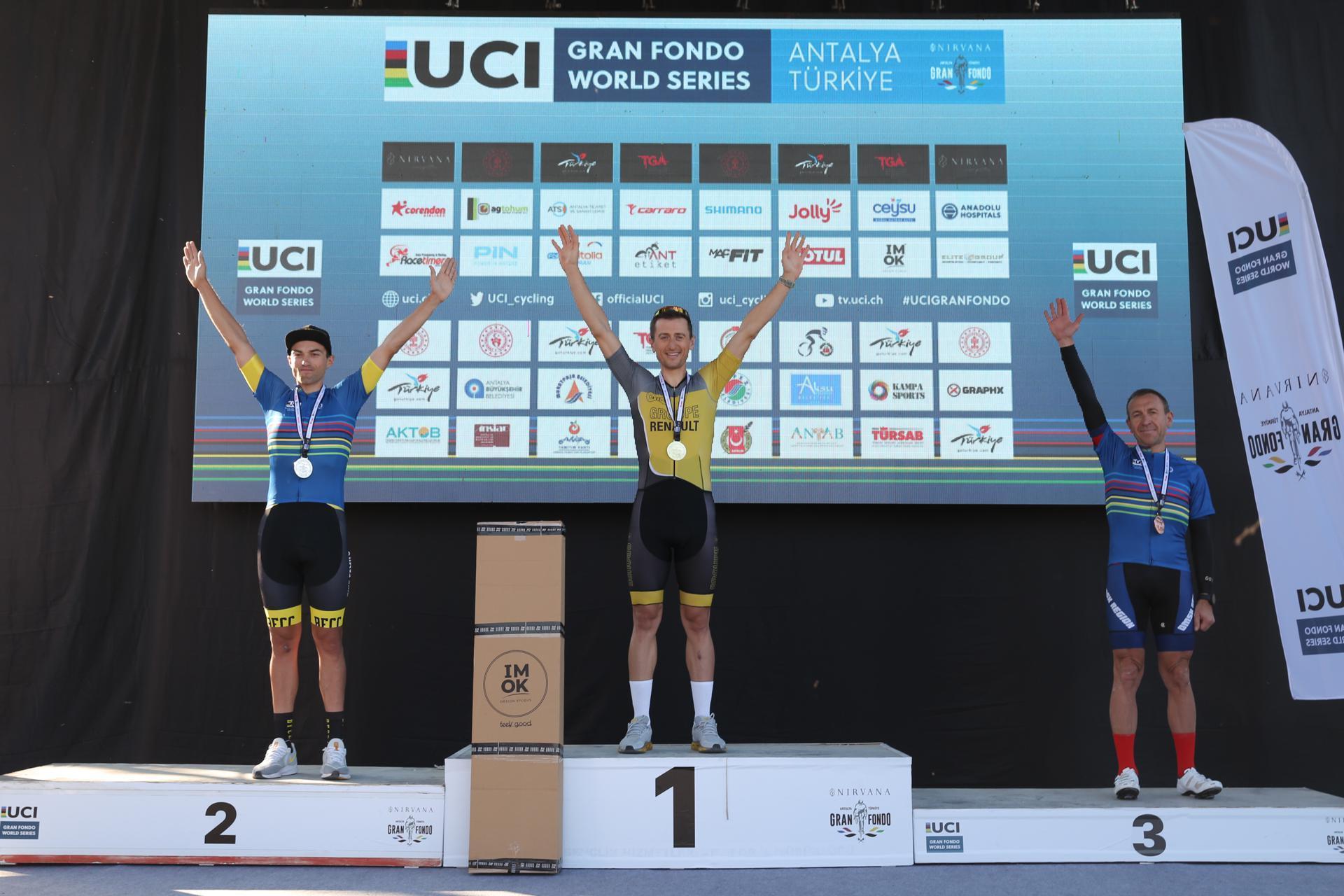 UCI Nirvana Gran Fondo Antalya Bisiklet Yarışı sona erdi
