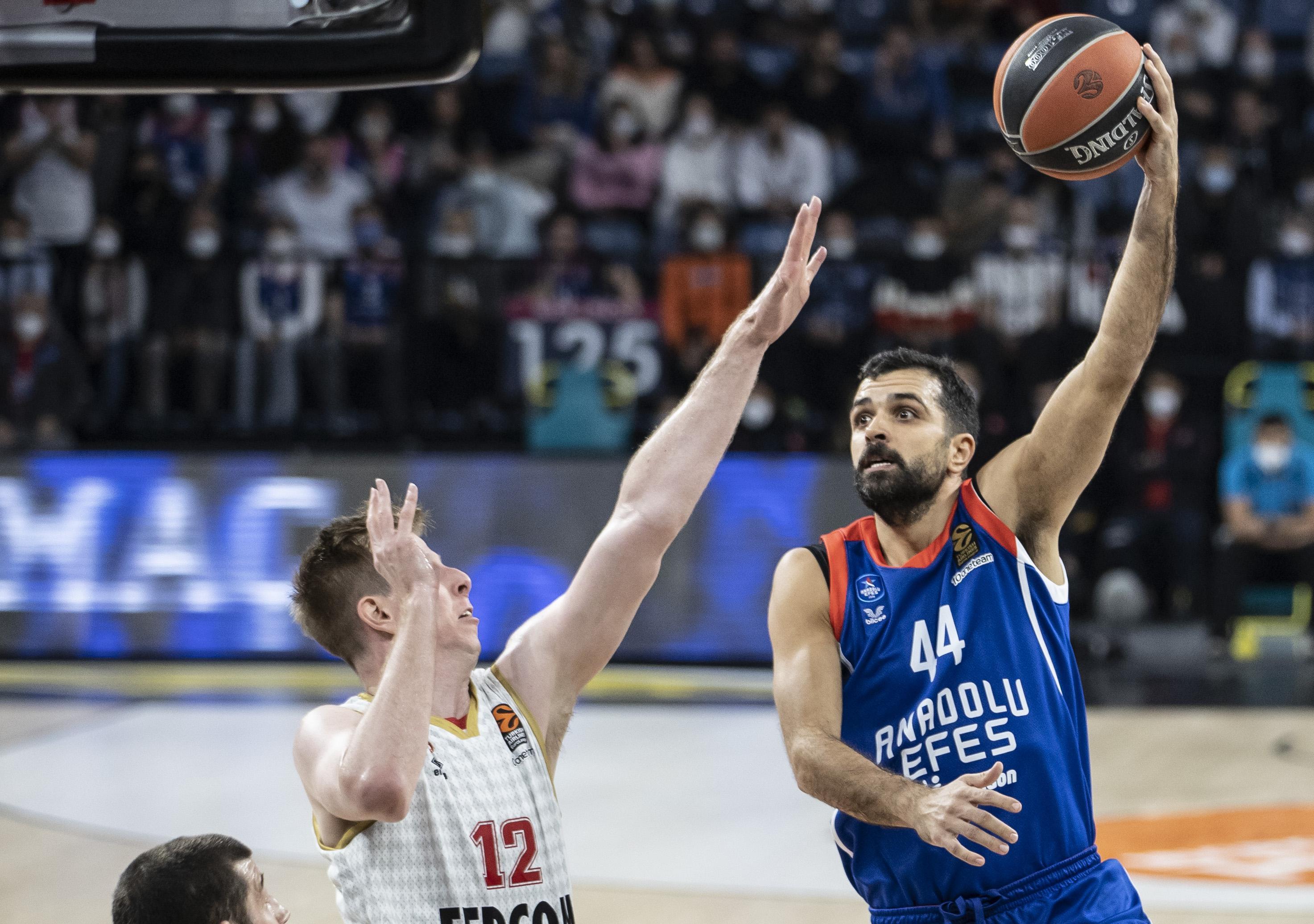 (ÖZET) Anadolu Efes-Monaco maç sonucu: 98-77