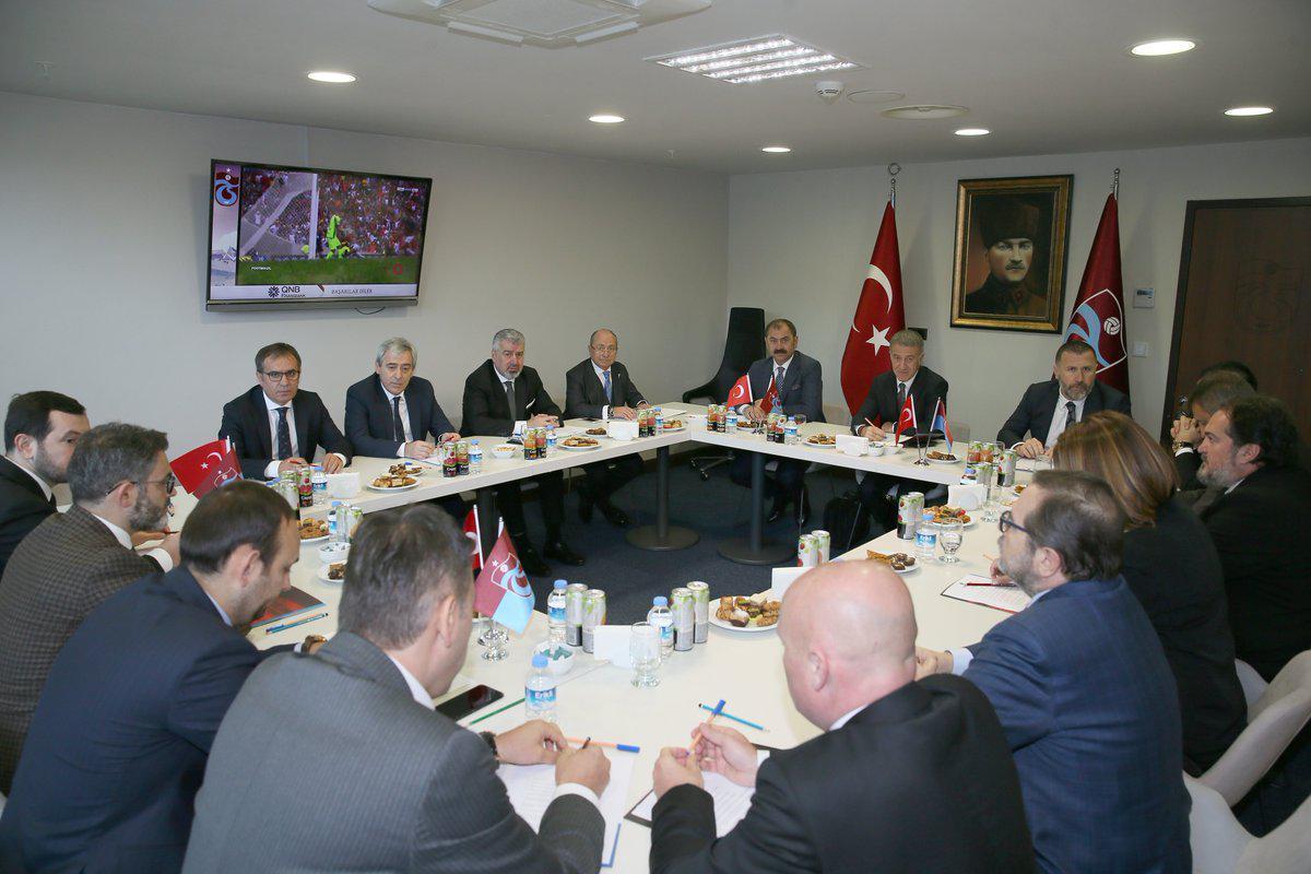 Trabzonsporda Yönetim Kurulu görev dağılımı yapıldı