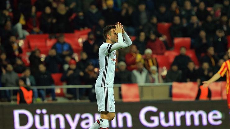 ÖZET Kayserispor-Beşiktaş maç sonucu: 1-1