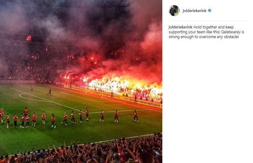 Riekerinkten sürpriz Galatasaray paylaşımı
