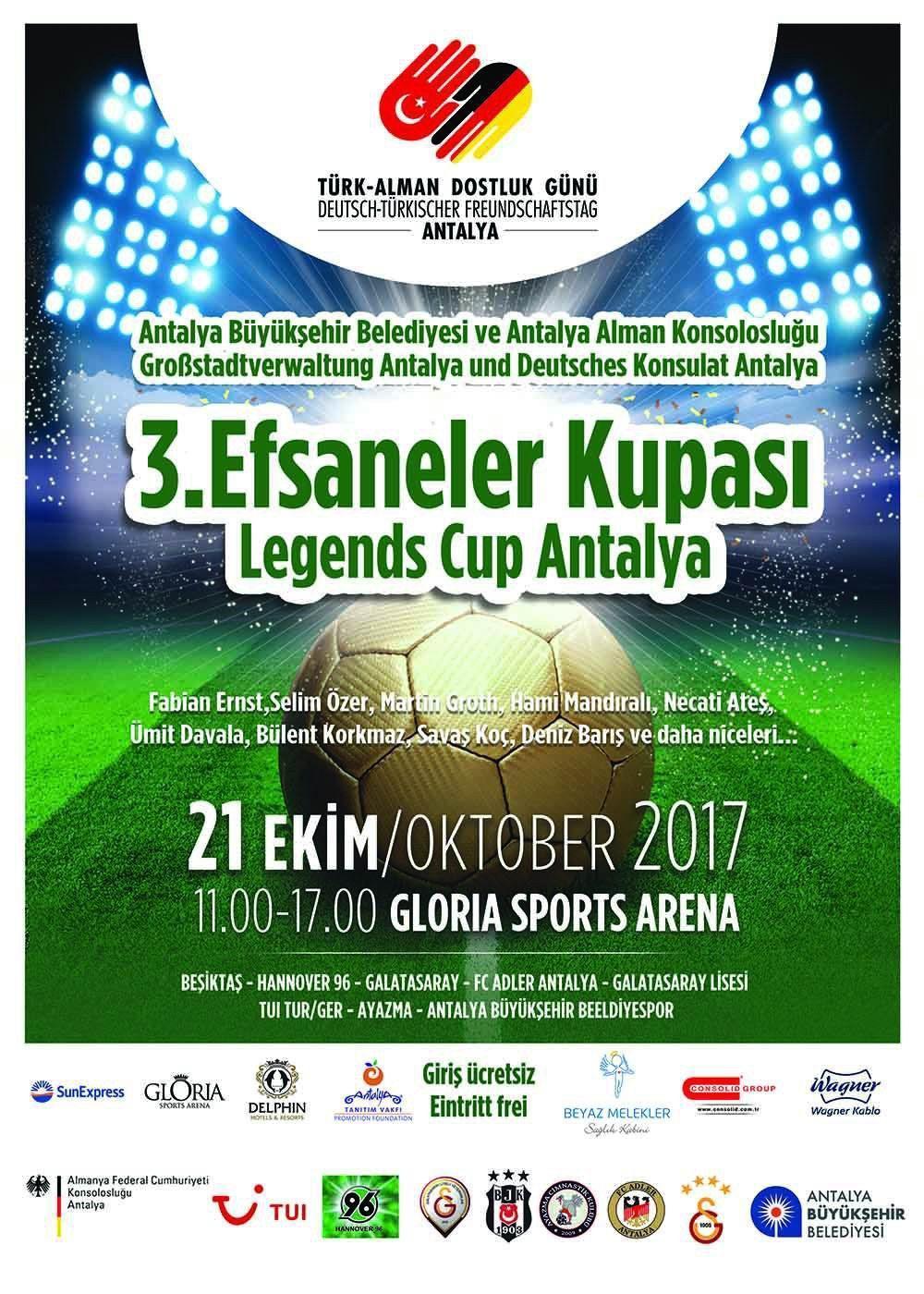 Antalya yıldız futbolcuları ağırlıyor
