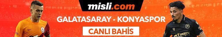 Galatasaray - Konyaspor maçı iddaa oranları Heyecan misli.comda