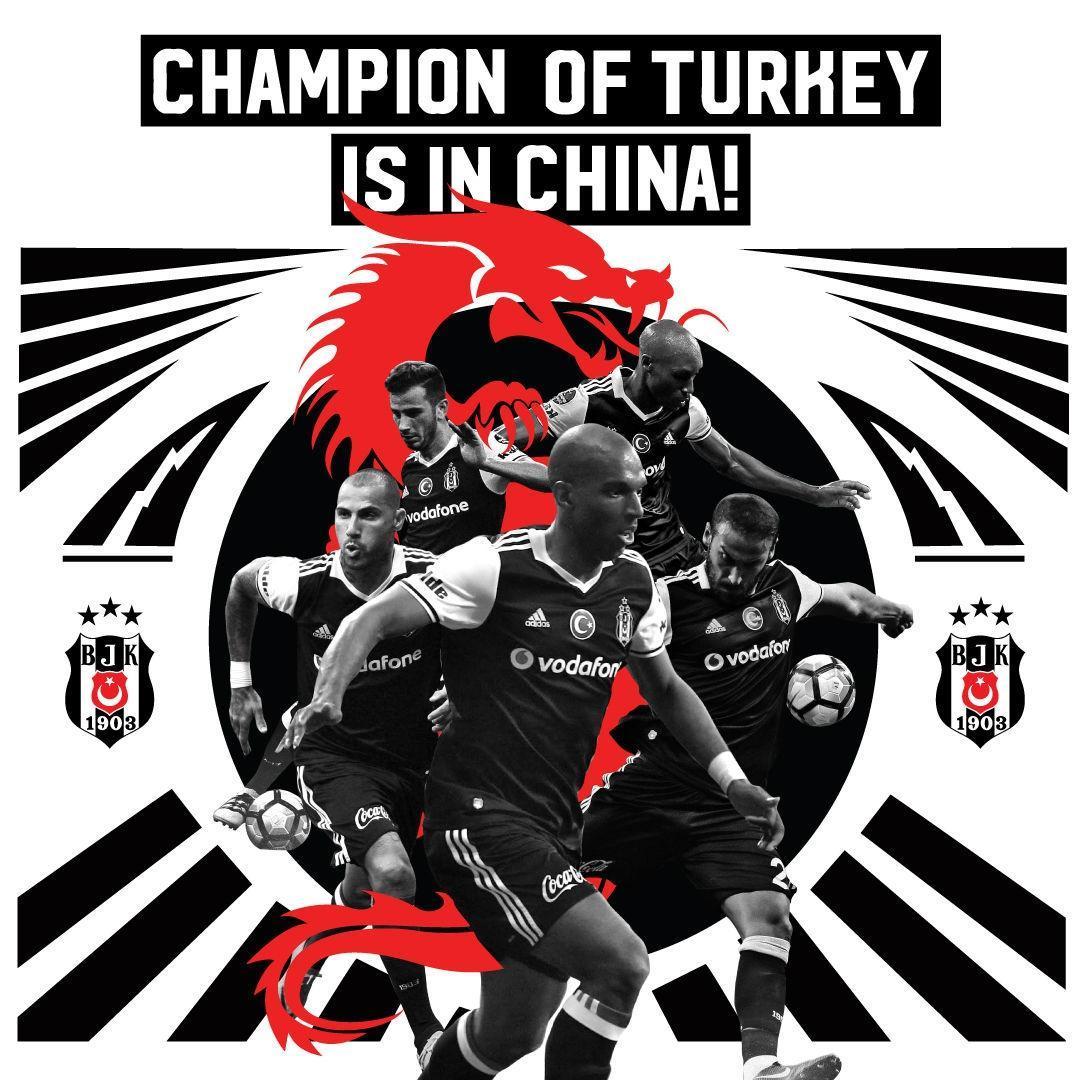 Beşiktaştan Çin Milli Gününe özel kutlama
