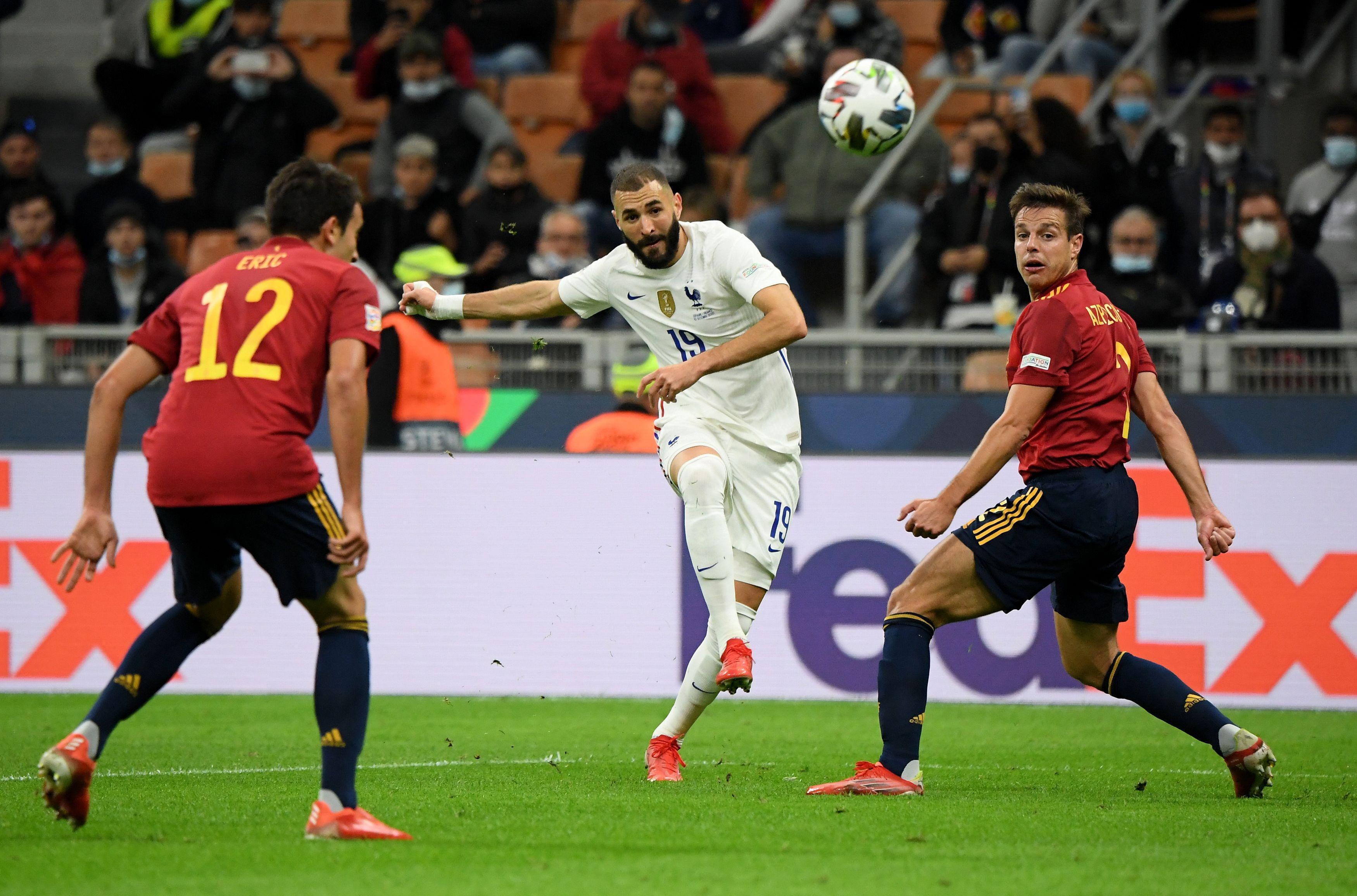 UEFA Uluslar Liginde şampiyon Fransa (ÖZET) İspanya-Fransa maç sonucu: 1-2