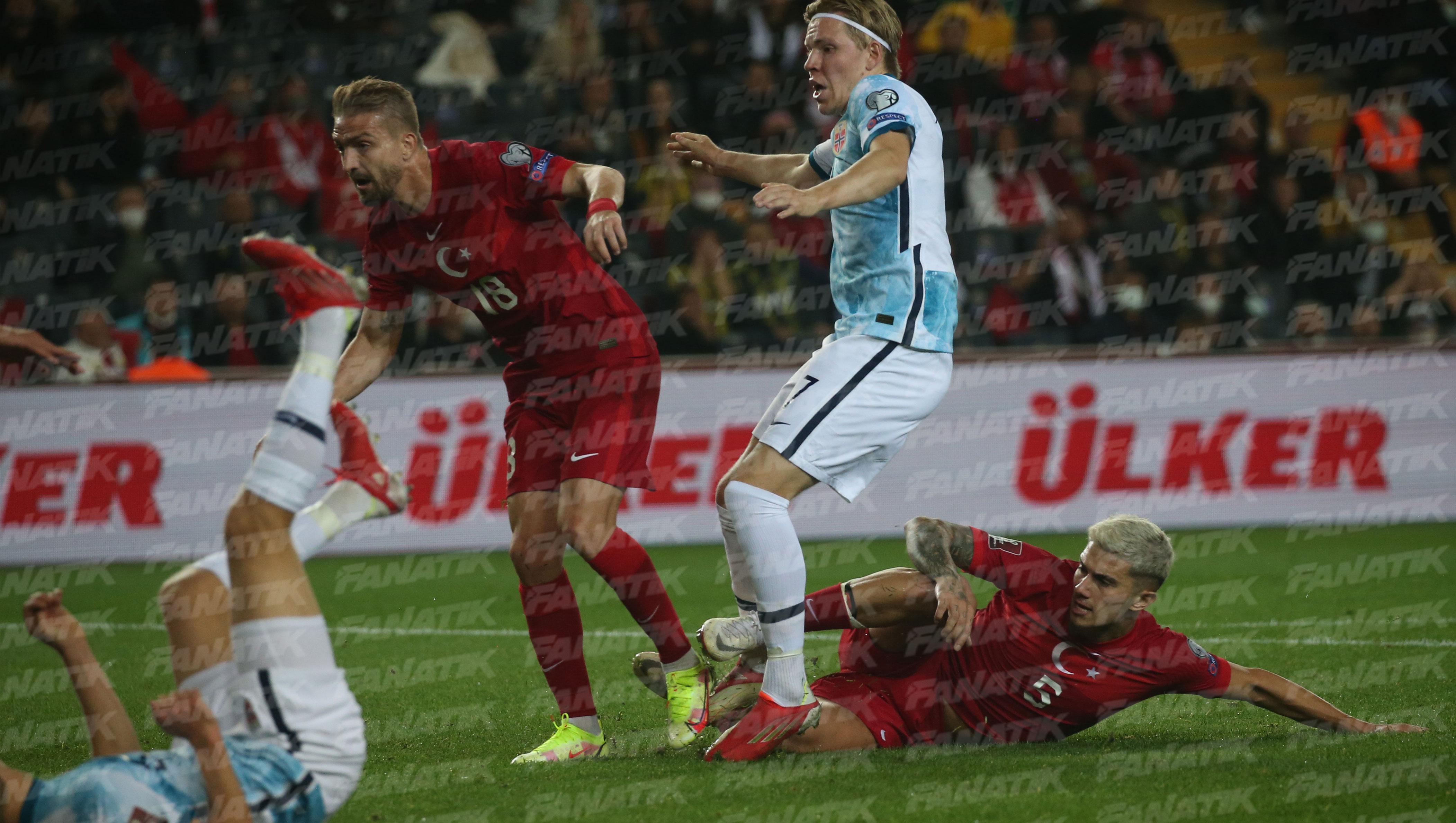 Türkiye-Norveç maç sonucu: 1-1
