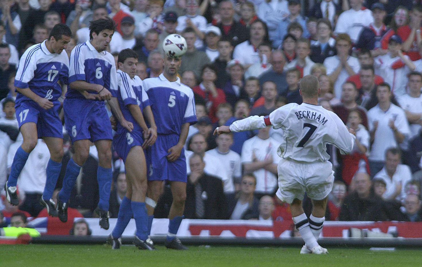 David Beckham, 20. yıl dönümünde Yunanistana attığı tarihi golü anlattı