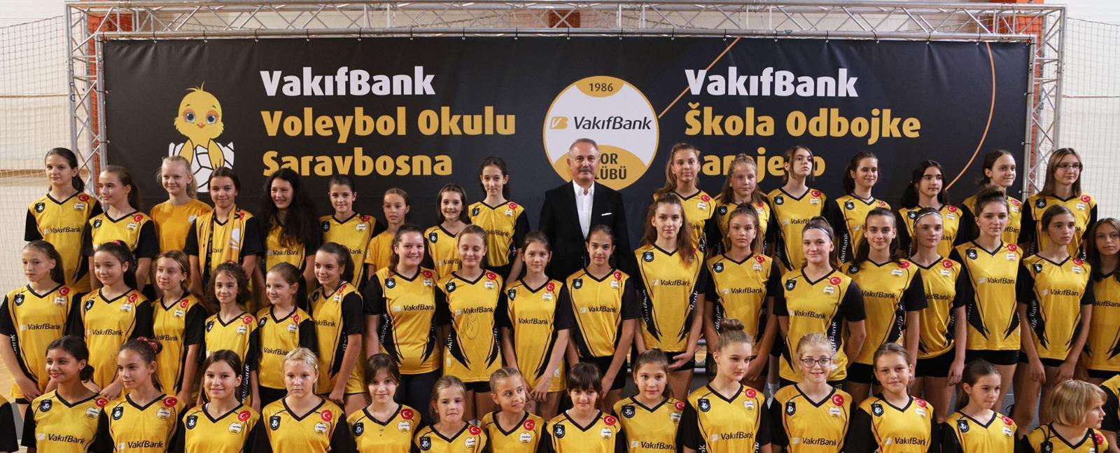 VakıfBank Spor Kulübünden Saraybosna Voleybol Okuluna üst düzey ziyaret