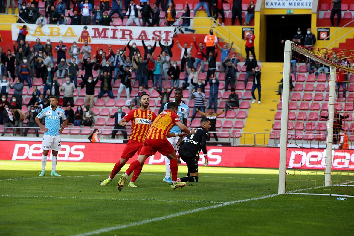 ÖZET | Kayserispor - Trabzonspor maç sonucu: 1-2
