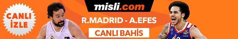 Real Madrid – Anadolu Efes  maçı iddaa oranları Heyecan misli.comda