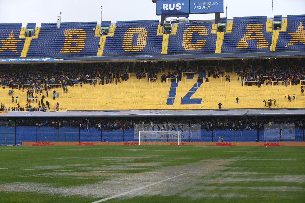 Boca Juniors - River Plate maçına yağış engeli