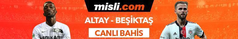 Altay-Beşiktaş maçı iddaa oranları Heyecan Misli.comda
