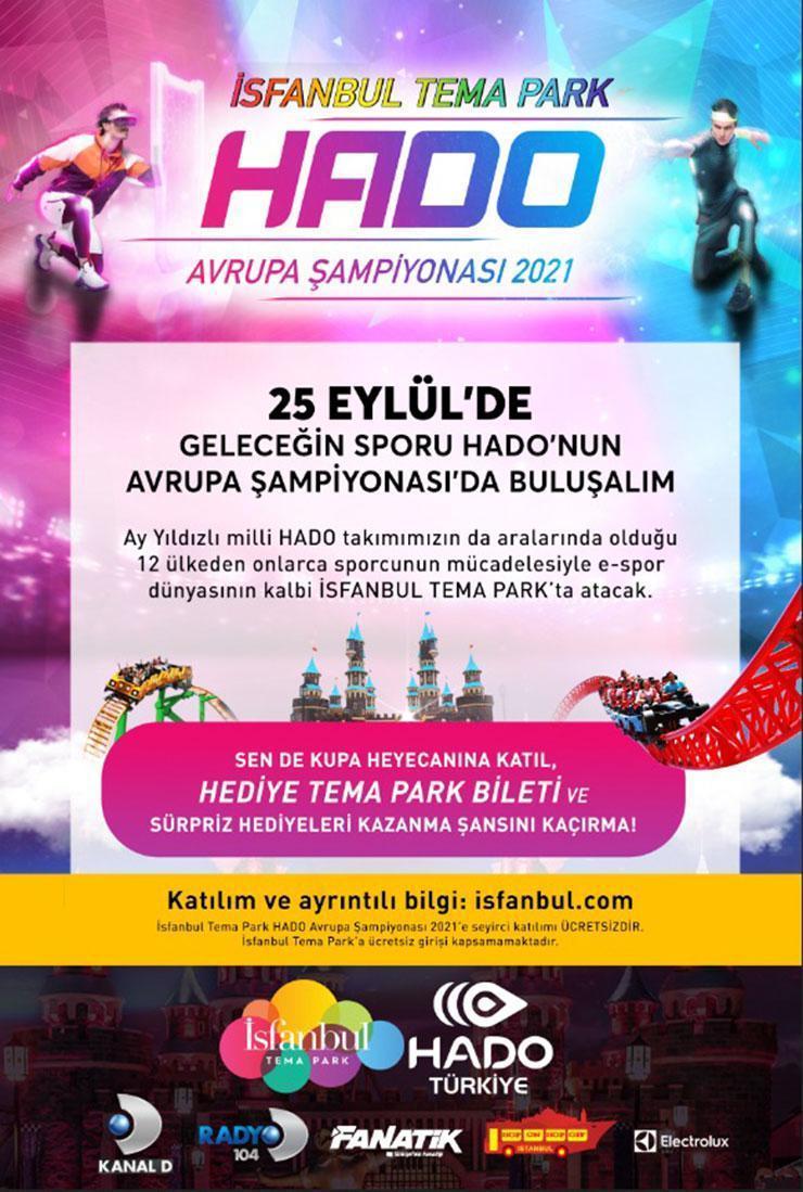 İSFANBUL Tema Park HADO Avrupa Şampiyonası, 25 Eylülde yapılacak