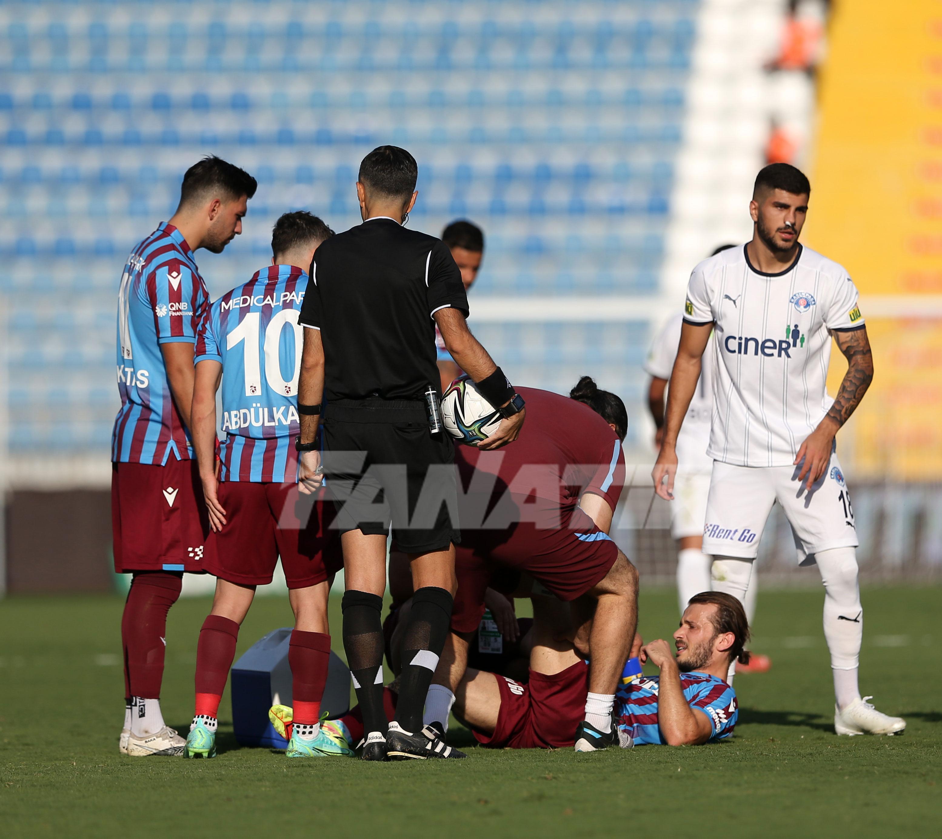 Son dakika | Trabzonsporda Abdulkadir Parmak sakatlandı
