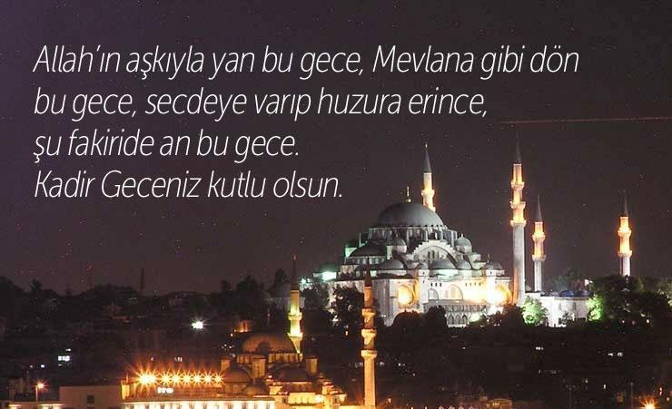 Kadir gecesi resimli mesajlar (Kadir gecesi kısa-uzun mesajlar)