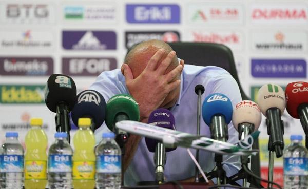 SON DAKİKA Bursasporda Adnan Örnek istifa etti