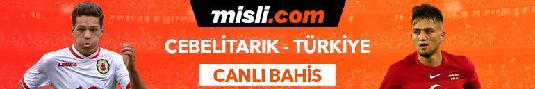 Cebelitarık - Türkiye maçı iddaa oranları Heyecan misli.comda
