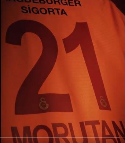 Galatasarayda Morutanın forma numarası belli oldu