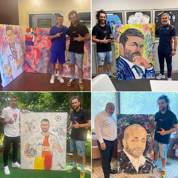 Ersan Kaydan Süper Lig futbolcu, teknik adam ve başkanlarına özel tablolar