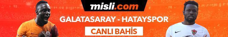 Galatasaray - Hatayspor maçı iddaa oranları Heyecan misli.comda