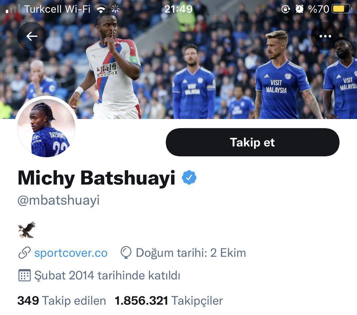 Michy Batshuayiden flaş Beşiktaş paylaşımı
