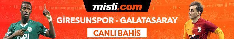 Giresunspor-Galatasaray maçı iddaa oranları Heyecan Misli.comda
