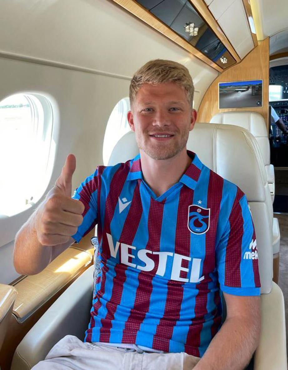 Trabzonsporun yeni Vikingi Andreas Cornelius