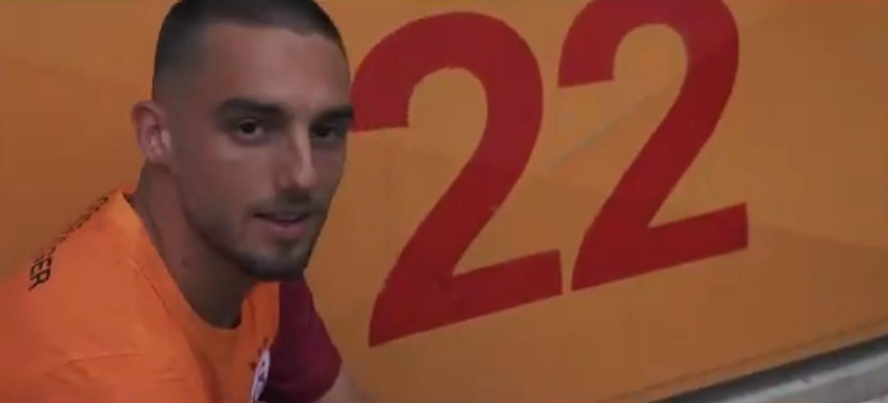 Son dakika haberi Berkan Kutlu Galatasarayda forma numarası belli oldu