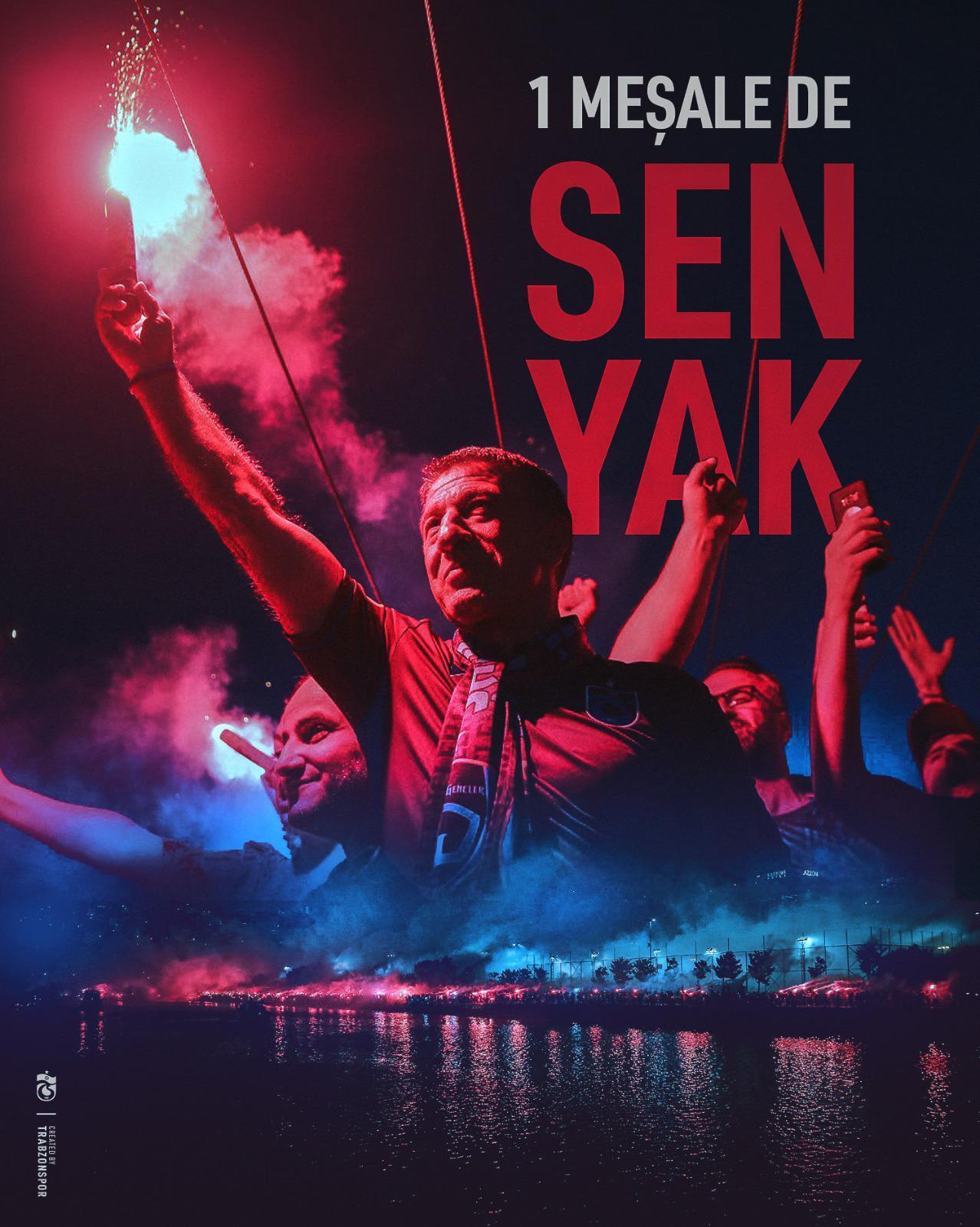 Trabzonspor haberi: Meşaleyi Başkan Ahmet Ağaoğlu yakacak