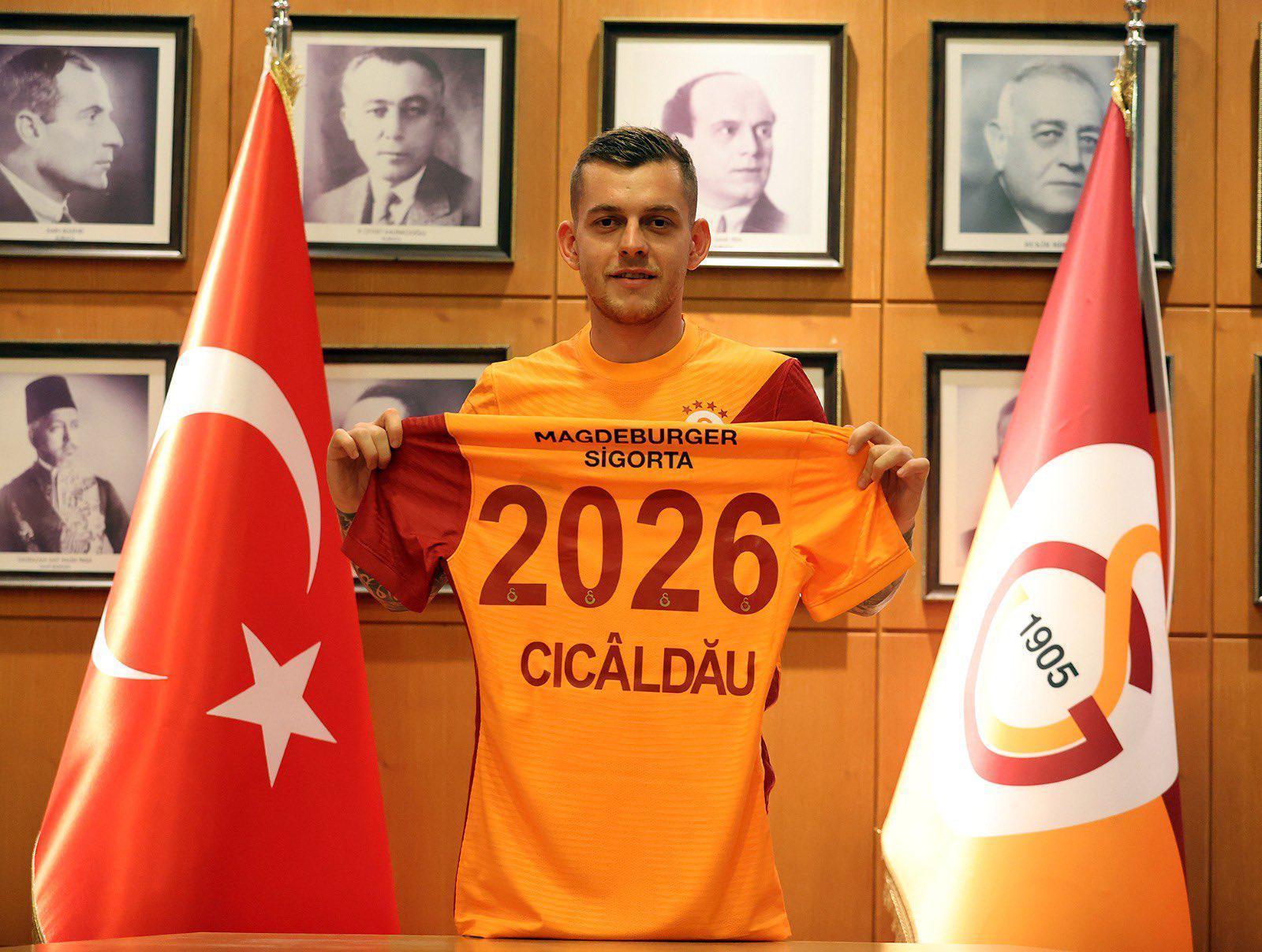 Son dakika Galatasaray haberi: Alexandru Cicaldau resmen Galatasarayda