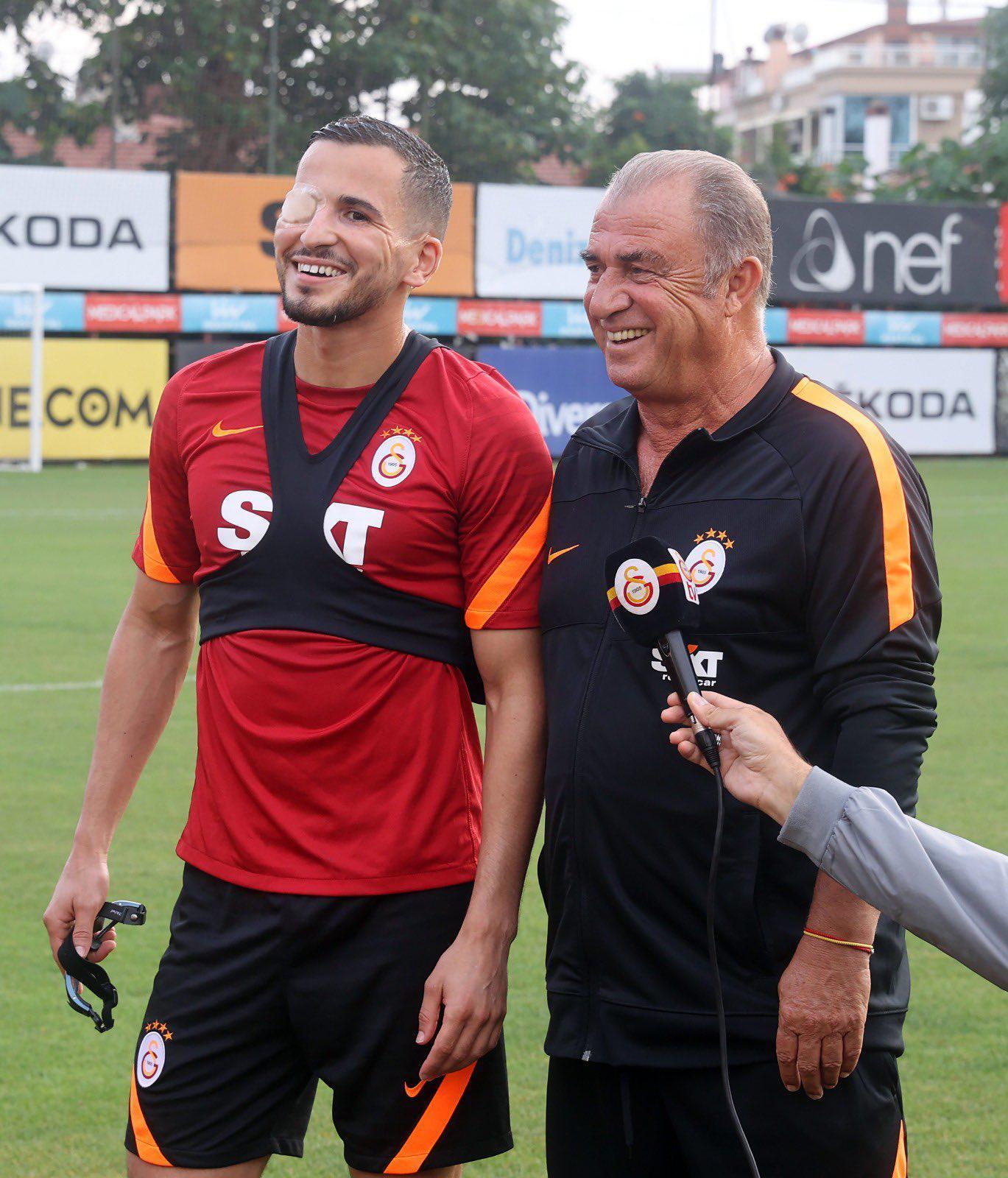 Galatasarayda Omar Elabdellaoui geri döndü