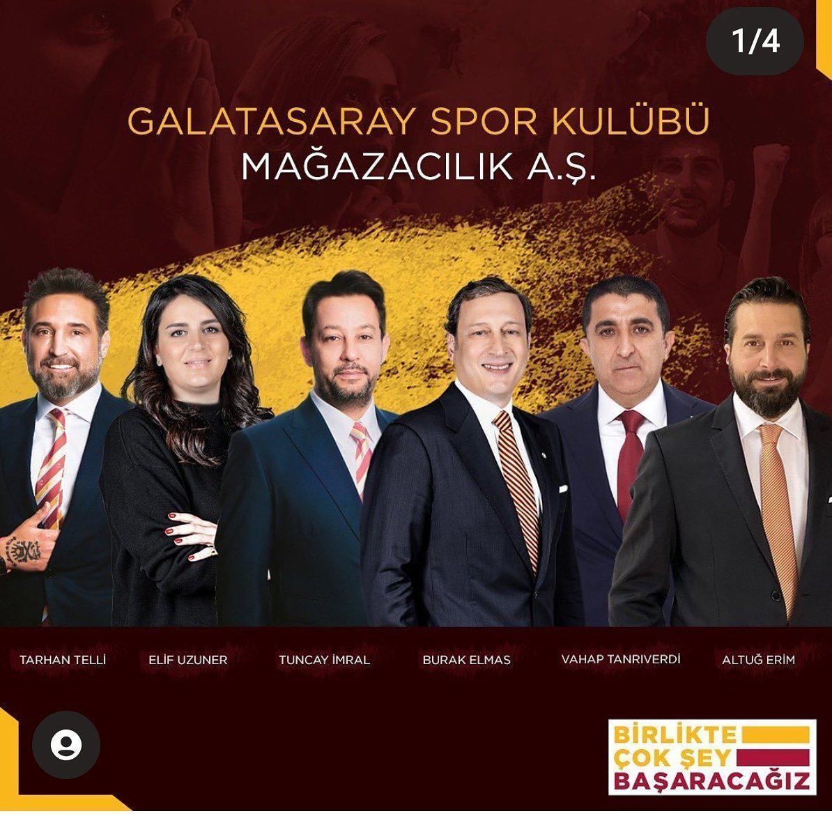 Galatasarayda Mağazacılık A.Şde yeni dönem...
