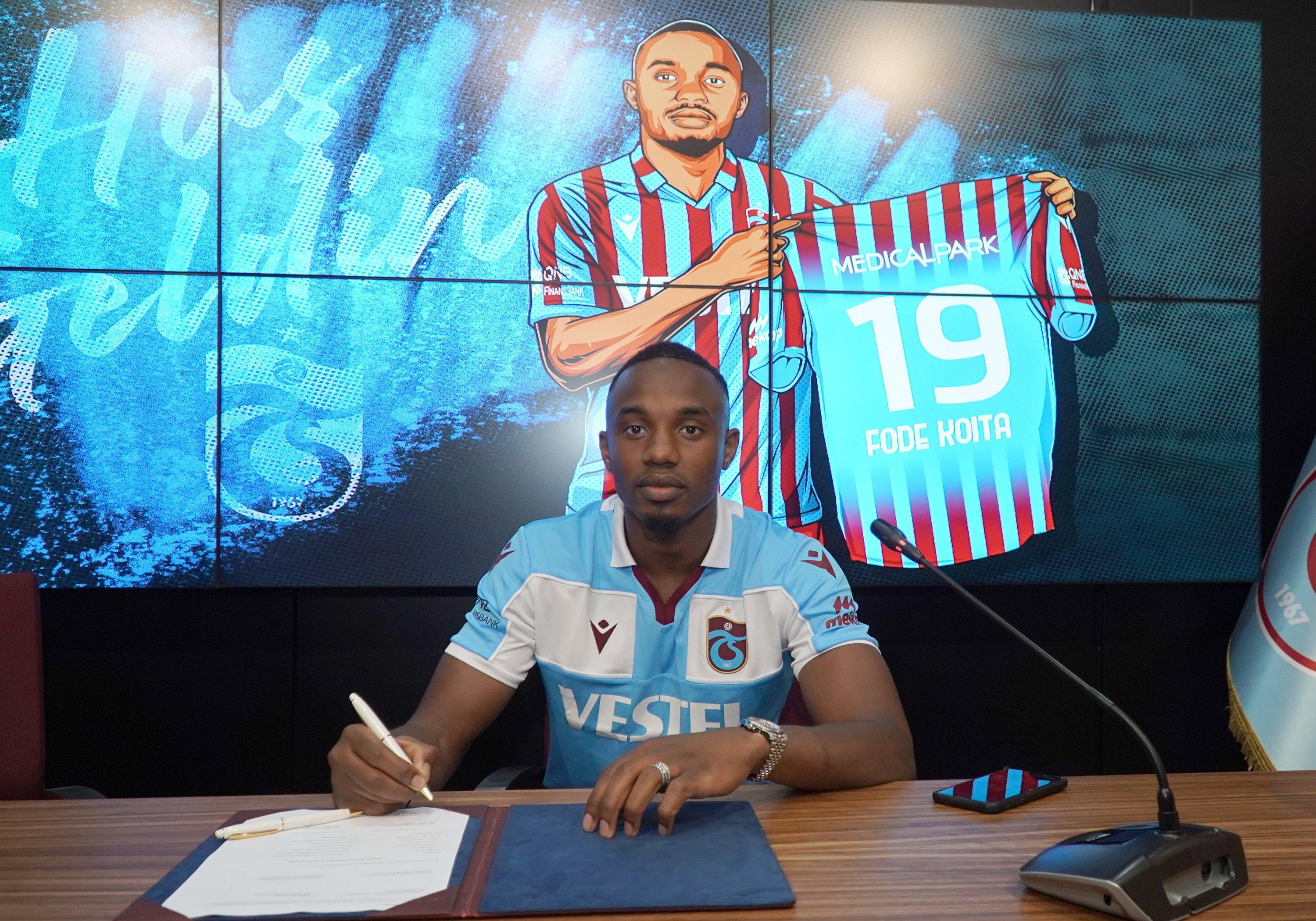 Trabzonspor, Fode Koita ile 3 yıllık sözleşme imzaladı