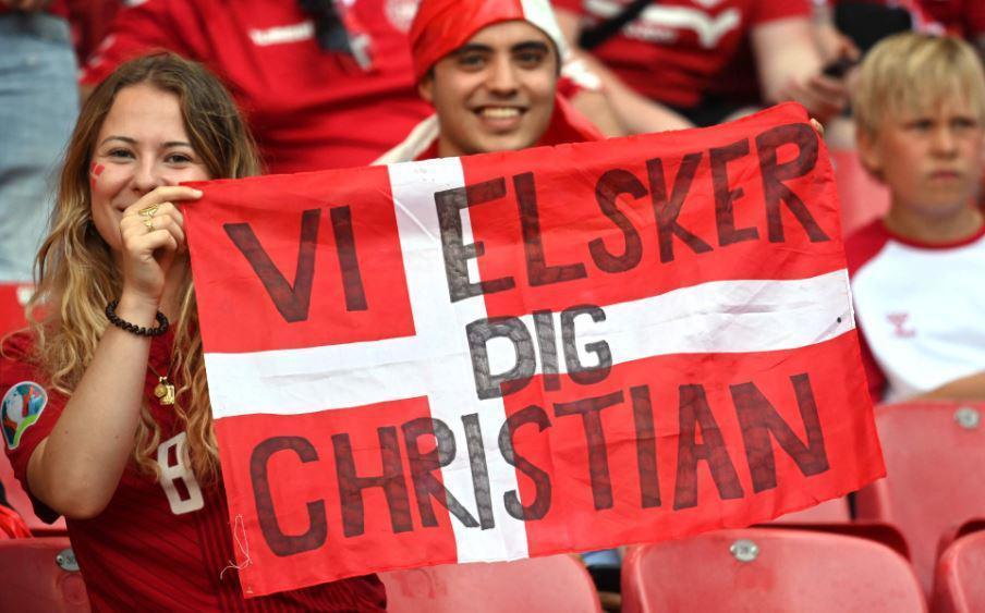 Eriksene sevgi seli Danimarka-Belçika maçı öncesi büyük destek...