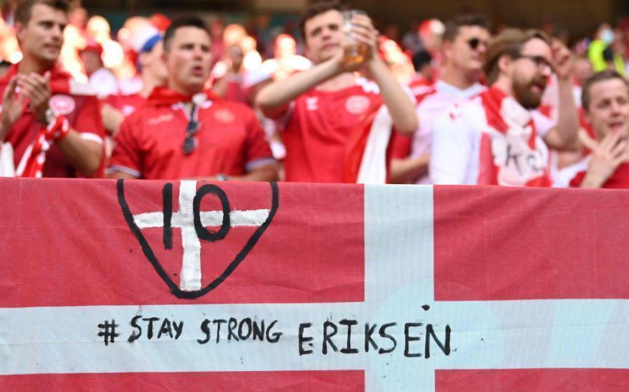 Eriksene sevgi seli Danimarka-Belçika maçı öncesi büyük destek...