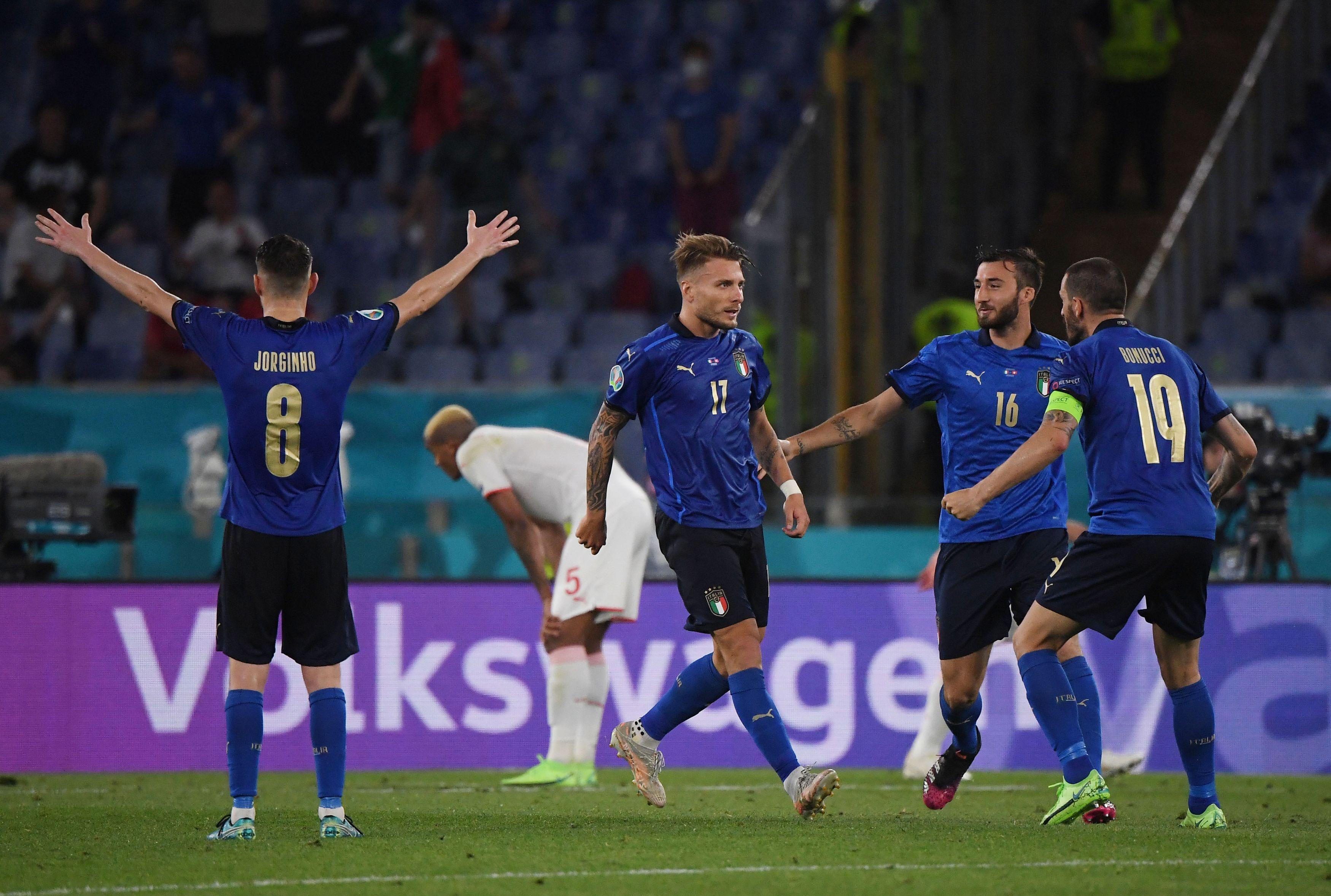 EURO 2020 (ÖZET) İtalya - İsviçre maç sonucu: 3-0