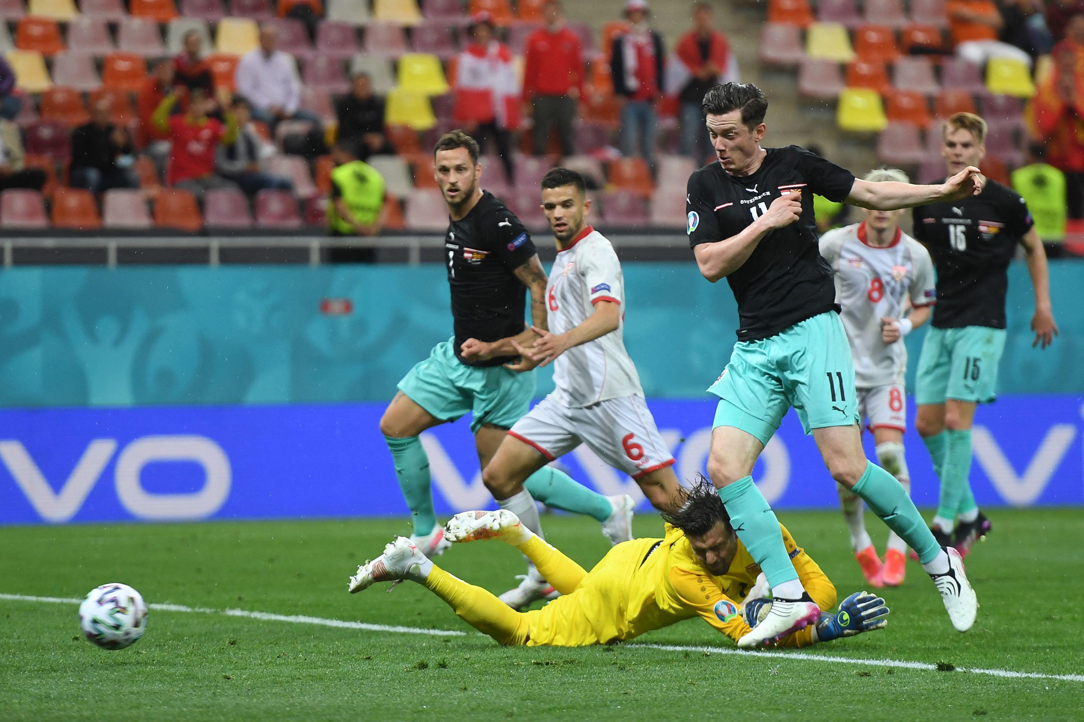 (ÖZET) EURO 2020 Avusturya - Kuzey Makedonya maç sonucu: 3-1