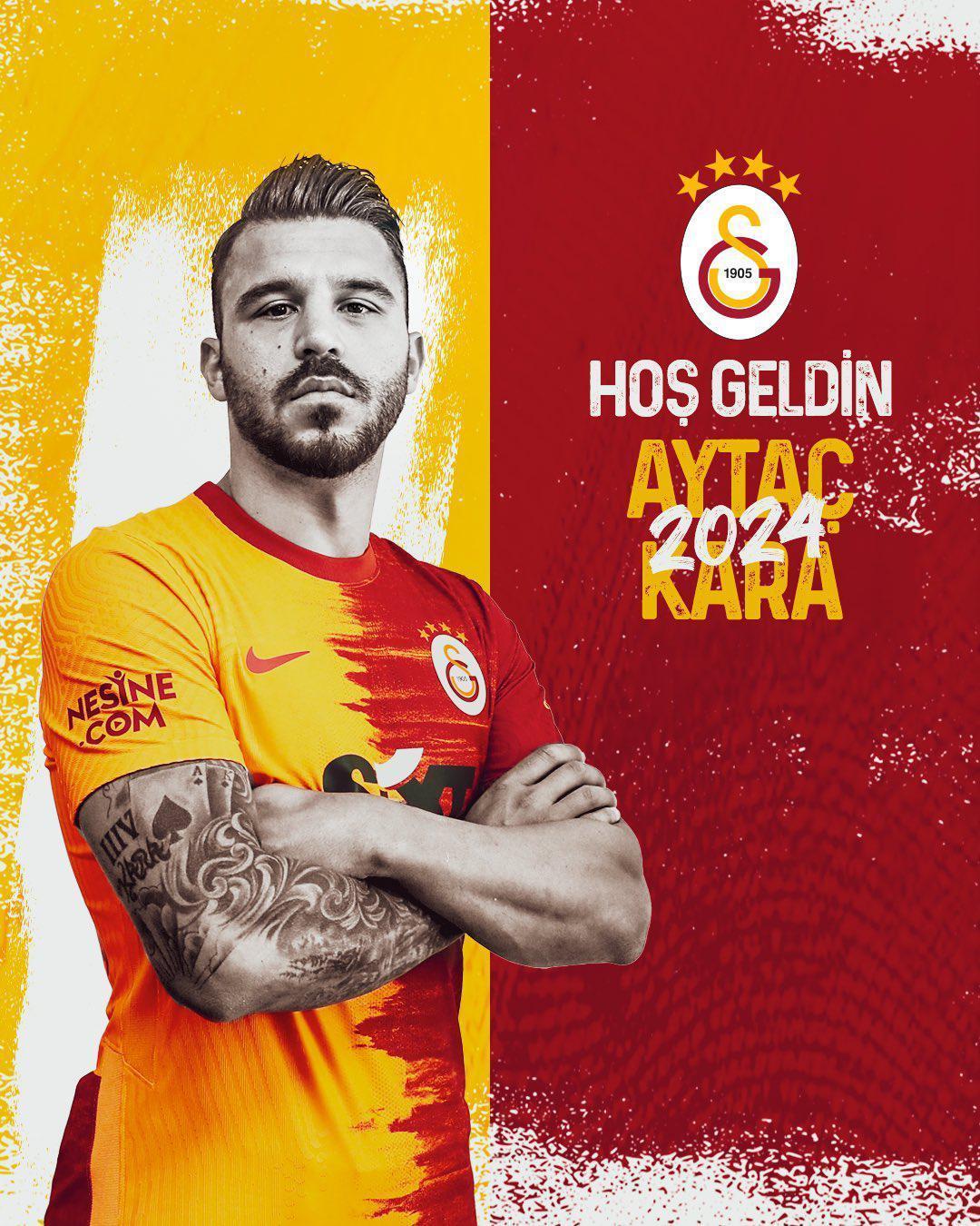 Son dakika Aytaç Kara resmen Galatasarayda İşte yıllık ücreti...