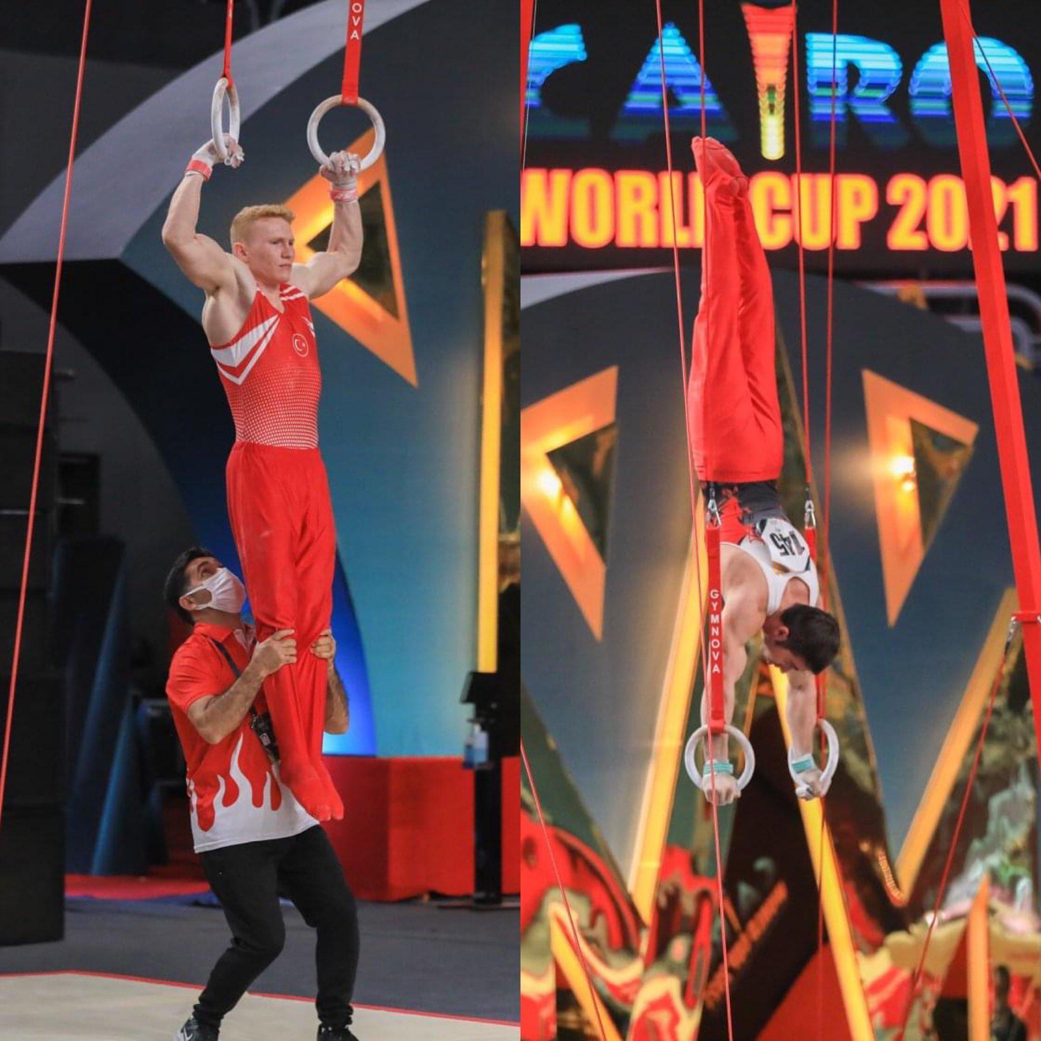 Artistik Cimnastik Dünya Challenge Kupasında alet final yarışmaları yapıldı