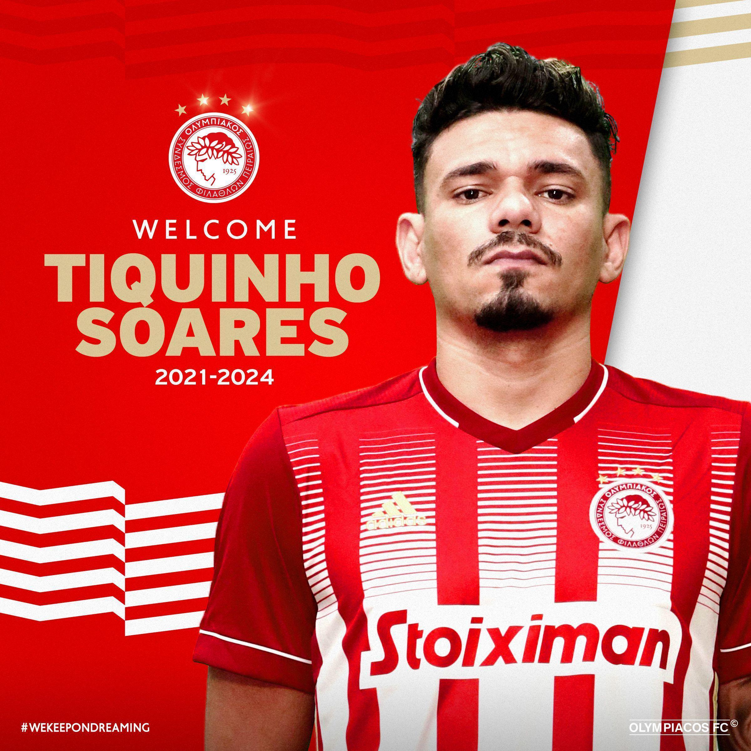Tiquinho Soaresin yeni takımı belli oldu