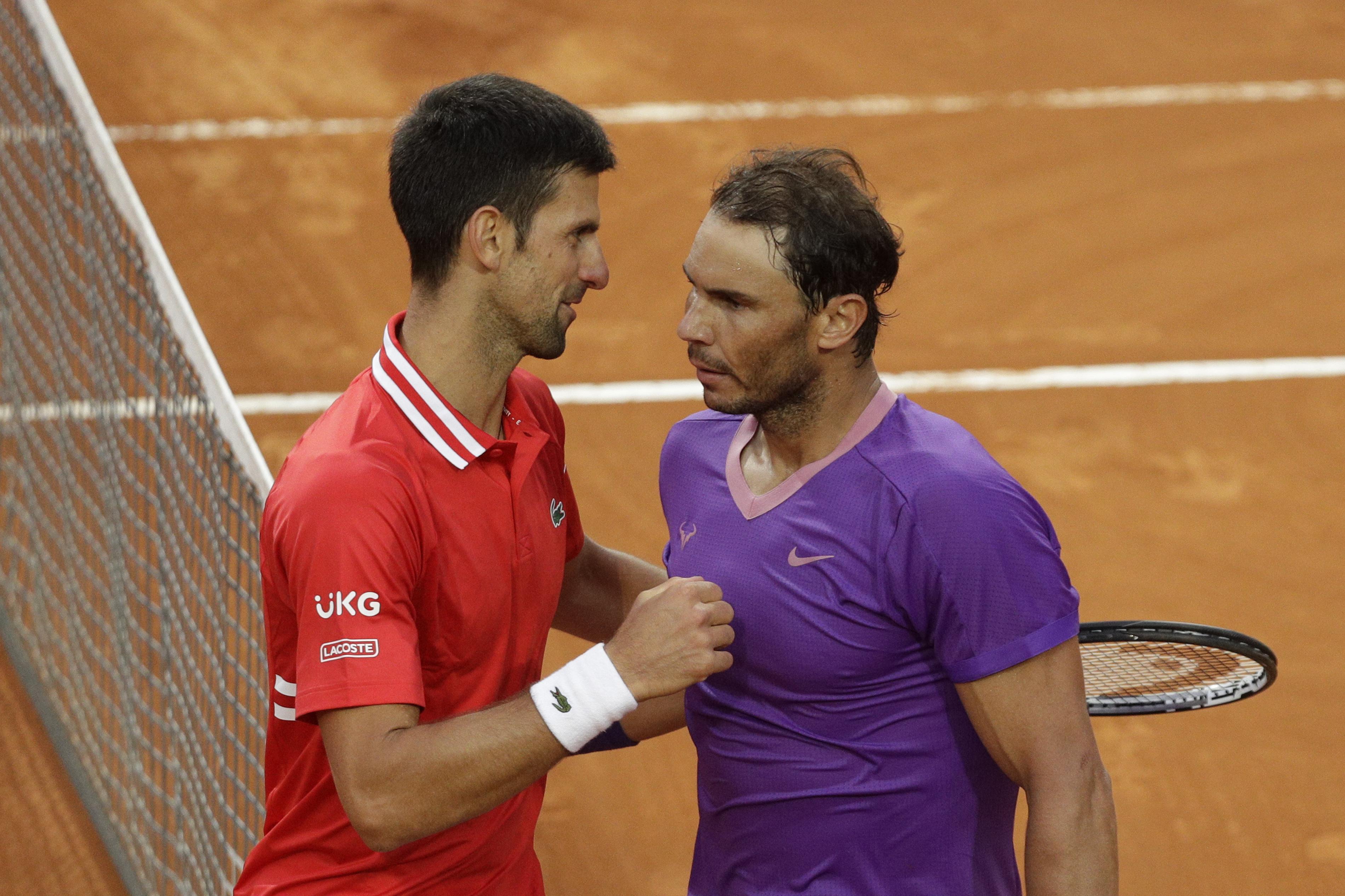 Roma Açıkta Rafael Nadal, Novak Djokovic devirdi ve 10. kez şampiyon oldu