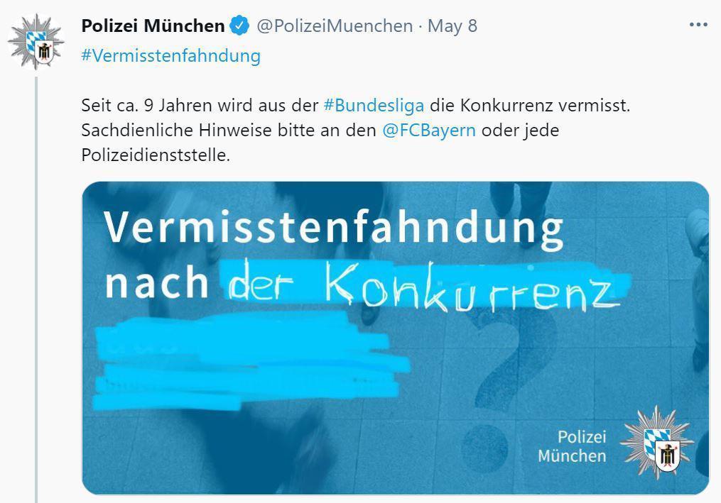 Münih polisinden kayıp ilanı Bundesligada rekabet aranıyor...